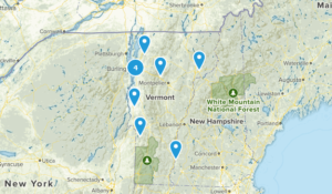 map of the best bike trails